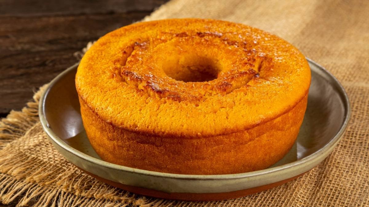 Bolo Caseiro de Cenoura